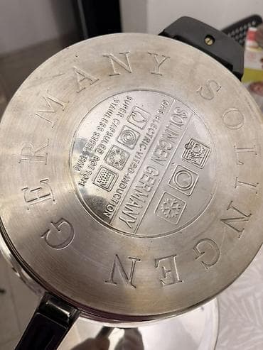 силиконовый набор для кухни: Сотейник Solingen из нержавеющей стали с комплектом вставок - — 6