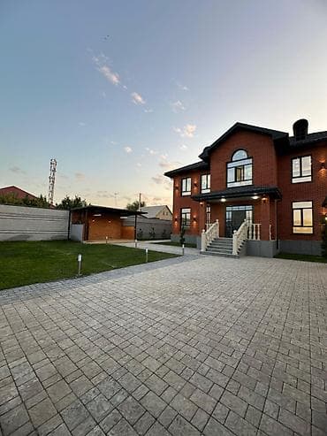 дома в понараме: КИРПИЧНЫЙ ДОМ С ПОДВАЛОМ | АЛМАТИНКА / САЙРЫ КИЙИЗБАЕВА 360 м² · 2 — 2
