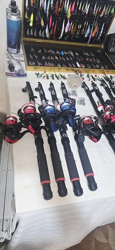 Продаю удочки новые в сборе готовые от 2.1 метра и lalafo.kg да Продаю удочки новые в сборе готовые от 2.1 метра и