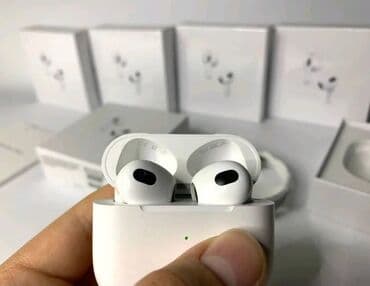 Вкладыши, Apple, Новый, Беспроводные (Bluetooth), Классические