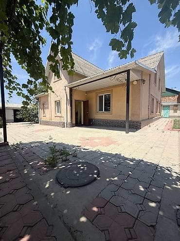 Үйлөр: Продаётся дом с участком и садом. - Двухэтажный коттедж с просторной — 1