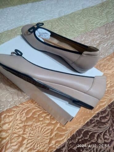 туфли беж цвет: Продаю кожаные балетки из США, не подошли по размеру — 2