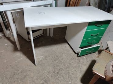 компьютерные столы ош: Письменный стол, Новый — 1