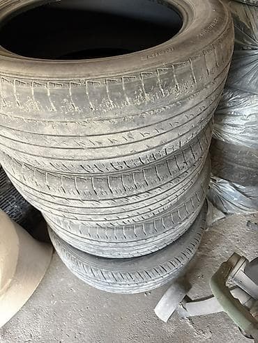 нек: Шины 225 / 55 / R 17, Лето, Б/у, Комплект, Легковые, Корея, Nexen — 1