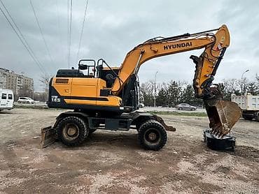 Экскаватор, Hyundai, 2018 г., Колесный