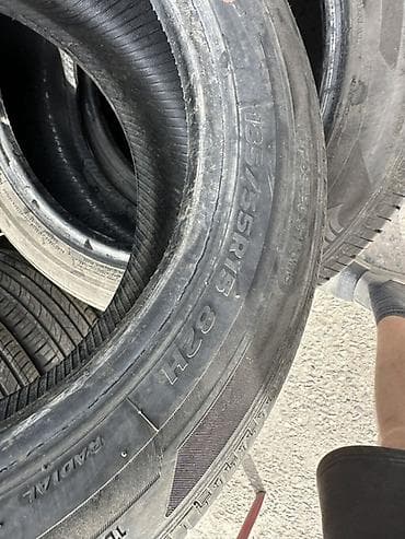 Транспорт: Шины 185 / 55 / R 15, Лето, Б/у, Комплект, Легковые, Корея, Hankook — 4