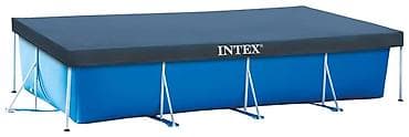 чехол на бассейн: Тент для каркасного бассейна Rectangular Frame Pools 450x220 см (Intex — 2
