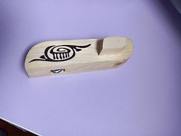 Ооз комуз с деревянным футляром. - Традиционный язычковый музыкальный