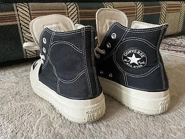 конверсы обувь: Converse Chuck Taylor All Star Platform High - Модель: высокие кеды — 3