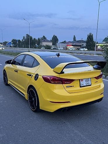 передний бампер спада: Hyundai Avante: 2018 г., 1.8 л, Автомат, Бензин, Седан — 3