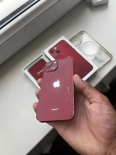 apple iphone 12 mini: IPhone 13 mini, Б/у, 256 ГБ, Красный, Коробка, 77 % — 6