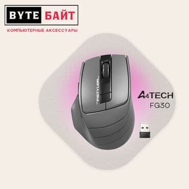 игровые мыши: 🖱️A4Tech Fstyler FG50+ мышь беспроводная Разрешение 3200 DPI🔸 Функция — 2