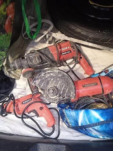 гибка метала: Набор электроинструментов RODEX Состав: - Перфоратор RODEX Hammer — 1