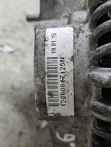 Автокосметика: Генератор Mazda 2004 г., Колдонулган, Оригинал, Германия — 2