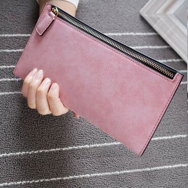 женский кошелек с двумя молниями: Женский кошелек клатч на молнии качество отличное 6 слотов для — 1