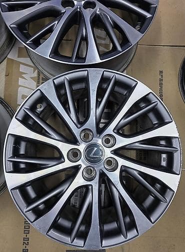 lexsus r20: Литые Диски R 18 Lexus, Комплект, отверстий - 5, Б/у — 2