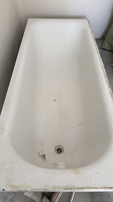 Прямая ванна из чугуна/стали с эмалевым покрытием - Классическая