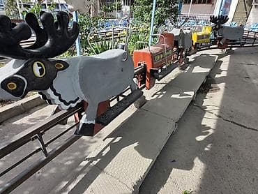 Детский мир: Продаю аттракционы б/у, все вопросы по телефону, цена договорная, тел — 6