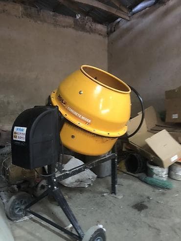 Бизнес үчүн жабдуулар: Бетономешалка ROLF Concrete Mixer TOP-210L - Объем барабана: 210 л (в — 2