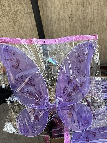 Подарки и сувениры: Фиолетовые крылья феи/бабочки для карнавала и фотосессий. Продаю по — 1