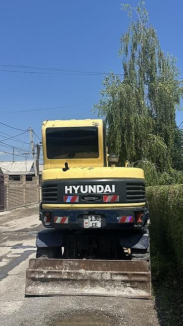 hundai: Экскаватор, Hyundai, 2015 г., Колесный — 4