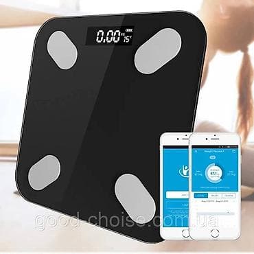 Напольные весы Электронные, Стекло, 180 кг