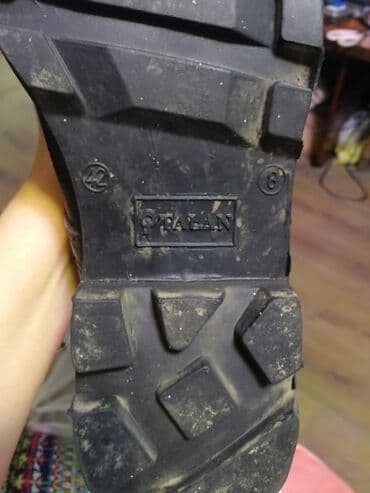 Атайын кийим: Эркектердин ботинкеси, 42, BALAGAN, Жаңы, түсү - Кара — 1