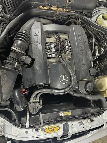стопники: Бензиновый мотор Mercedes-Benz 2001 г., 2.4 л, Б/у, Оригинал, Германия — 1