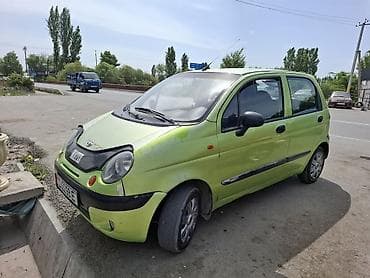 Унаа сатуу: Daewoo Matiz: 2001 г., Кол менен иштөөчү, Бензин, Хетчбек — 1