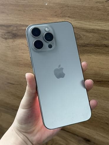 15 pro ma: IPhone 15 Pro Max, Новый, 256 ГБ, Серебристый, Защитное стекло, Кабель, 85 % — 1