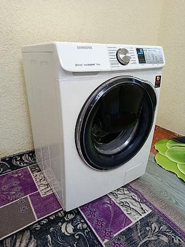 Техника и электроника: Стиральная машина Samsung QDrive ecobubble, загрузка 9 кг — 1