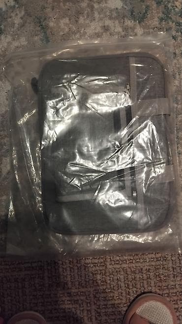 сумка для ноутбука 17 3: Сумка-чехол для ноутбука, серый меланж. - Подходит для тонких — 2