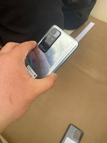 redmi note 10: Redmi, Redmi 10, Б/у, 128 ГБ, цвет - Голубой, 2 SIM — 3