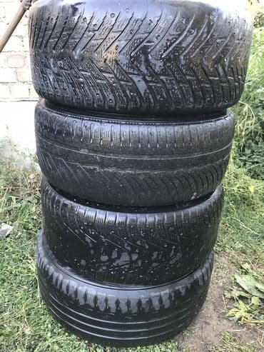 шина карабалта: Дөңгөлөктөр монтажда 245 / 40 / R 18, Кыш, Колдонулган, Комплект, Жеңил унаалар, Куйма, тешиктери - 5 — 8