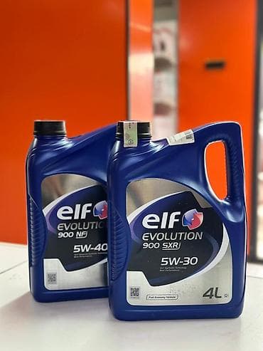 Автозапчасти: Моторное масло ELF Evolution 900 - Вязкости: 5W-30 (900 SXR) и 5W-40 — 1