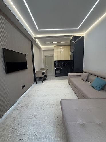 binar: 2 комнаты, 49 м², Асанбай мкр Элитка, 9 этаж, Евроремонт — 4