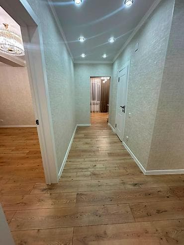 70: 3 комнаты, 70 м², Аламедин-1 мкр 1 этаж, Свежий ремонт — 5