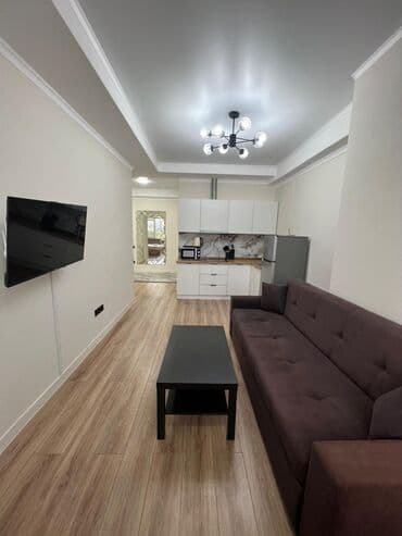 гостиница бишкек политех: 1 комната, Душевая кабина, Постельное белье, Кондиционер — 11