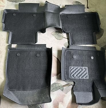 багажник машина: 5D Полики Для салона Hyundai, цвет - Черный, Самовывоз — 1