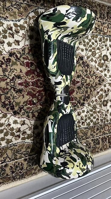 Гироскутер скаутского стиля (камуфляж) Аккумулятор сел а все остальное