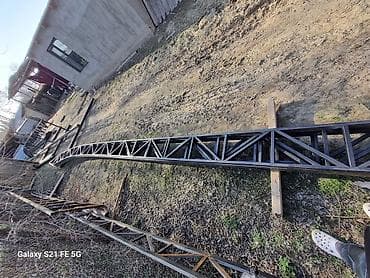 уличный фанар: Навес, Арочный, Металл, Профнастил, Установка — 10