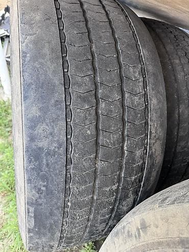 грузовой шина: Колеса в сборе 385 / 55 / R 22,5, Лето, Б/у, Пара, Грузовики/Автобусы, Железные, отверстий - 10 — 4