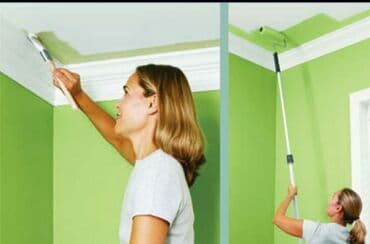 сколько стоит побелить потолок: Сырткы актоо, Дубалдарды актоо, Ceiling whitewashing 6 жылдан ашык тажрыйба — 1