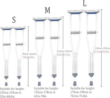 Тонометры: Костыли и трости новые все виды доставка 24/7 Бишкек цена за пару — 8