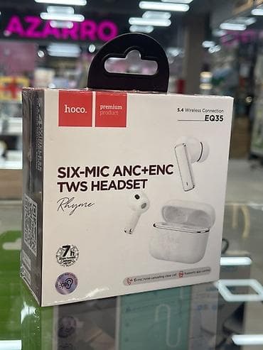 zv e10: Вакуумные, Hoco, Новый, Беспроводные (Bluetooth), Классические — 1