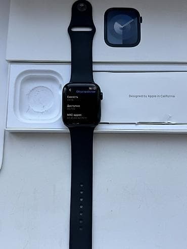 remax watch 13: Apple Watch Series 9 45MM Midnight 64GB АКБ 93%, свой, не заменённый — 5