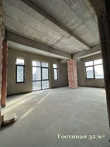 Недвижимость: 2 комнаты, 84 м², Асанбай мкр Элитка, 6 этаж, ПСО (под самоотделку) — 4
