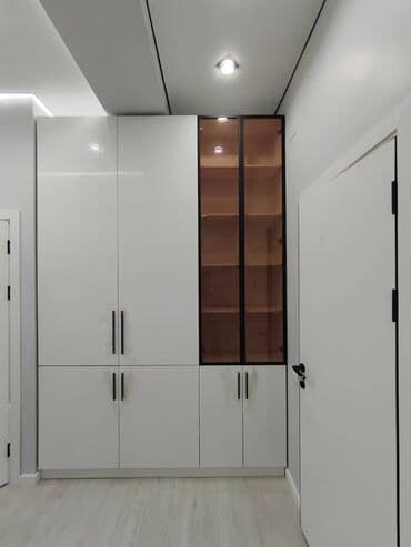 шкаф с подсветкой: Шкаф для одежды, Новый, Прямой — 17