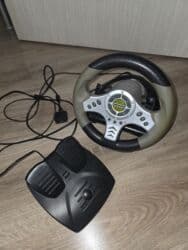 сколько стоит руль для компьютера: Игровой руль с педалями Defender (Multimedia Racing Wheel) - — 4