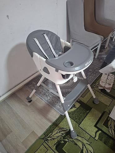 Стульчик для кормления, Skillmax, Пластик, Другой вид, цвет - Серый